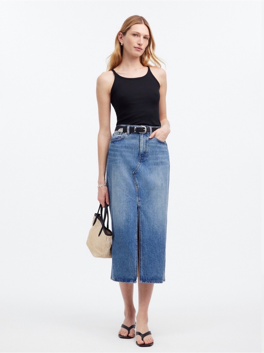 Madewell Rilee Denim Skirt